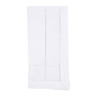 Saro Lifestyle Table Napkins with Double Hemstitch Design (Set of 4)