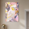 Art Remedy Cockatoo in Pastel Beach Life Inspired Wall Art Unframed - 2 of 4