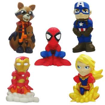 Disney Marvel Avengers 6pc Bath Toy Set - Disney store