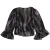 bar III Womens Floral Pullover Blouse - 2 of 2