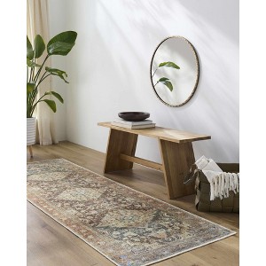 Hauteloom Portlaw Vintage Flat Pile Washable Rug - 1 of 4