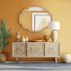 LNC Quatrefoil Gold Framed Wall Mirror,27"Wx 35.4"H,39.4"W x 27.4"H - 4 of 4