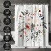 Americanflat 71" x 74" Shower Curtain, Loose Bouquet by Shealeen Louise - 4 of 4