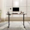 KWPZQEB Height Adjustable Electric Standing Desk, Sit Stand up Desk, Home Office Desk Ergonomic Rising Computer Table - 2 of 4