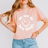 Simply Sage Market S.W.Smiley We Can Do Hard Things Smiley Face Boxy Crop Top - 2 of 4