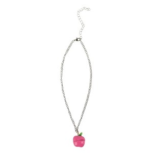 Hello Kitty Apple 14" Locket Necklace With Character Inside - 1 of 4