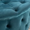 Zelfa New Velvet Ottoman - Christopher Knight Home - image 3 of 4