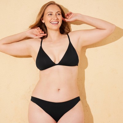 Shade & Shore Women's Low-Rise High Leg Medium Coverage Bikini Bottom - Shade & Shore™ Black S — фото 4