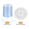 Unique Bargains Polyester Satin String Cord with Disc Organizer for DIY Bracelet - 3 of 4
