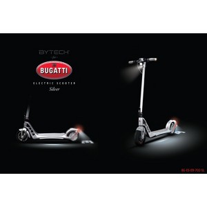 Bugatti 9.0 Electric Scooter – 600W Motor, Foldable Frame, 18.6 MPH Max Speed, LED Display, LED Turn Signals, Lightweight Commuter Scooter - 1 of 4