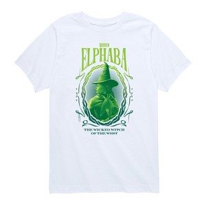 Boys' - Wicked - Elphaba the Wicked Witch Of the West Short Sleeve Graphic T-Shirt - 1 of 4