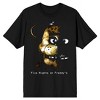 Five Nights at Freddy's Black T-Shirt - image 2 of 3