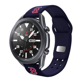 MLB Boston Red Sox Samsung Watch Compatible Silicone Sports Band - 20mm