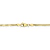 Black Bow Jewelry 2mm 10k Yellow Gold Solid Franco Chain Necklace - 4 of 4