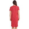 Dreamcrest Womens Nightgown with Lace Trim  Short Sleeve Sleepwear Pajamas with Stretch  Solids & Prints - 2 of 3