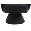 CAVINAS Fabric Swivel Chair, Accent Chair with Hidden 360° Swivel Base, Round Barrel Chair, Armchair for Living Room Bedroom - 2 of 4