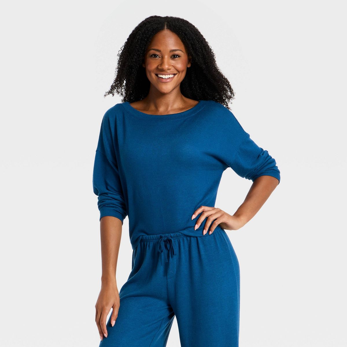 Women's Lightweight Boatneck Pullover Sweatshirt - Auden™