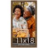 PosterPalooza | Textured Gold Picture Frame - UV Acrylic, Foam Board Backing, Hanging Hardware - 2 of 4