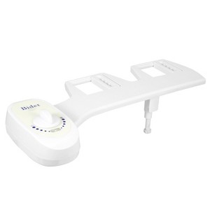 "Fresh Water Spray Bidet Toilet Seat Attachment - Non-Electric with Adjustable Water Pressure" White - 1 of 4