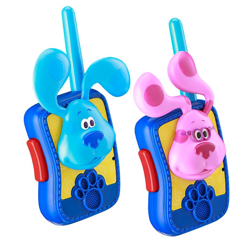 eKids Blues Clues Walkie Talkies for Kids, Indoor and Outdoor Toys for Toddlers and Fans of Blues Clues Toys - Multicolor (BC-207.EXV1OL), 2 of 4