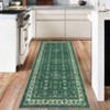 Vintage Bohemian Area Rug for Living Room – Low Pile, Non-Slip, Stain-Resistant, Ideal for Bedroom, Dining Room, Home, Office - 4 of 4