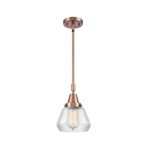 Innovations Lighting Fulton 1 - Light Pendant in  Antique Copper - image 1 of 1