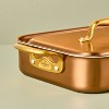 Roasting Pan with Lid Copper - Hearth & Hand™ with Magnolia - 4 of 4