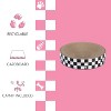 THE LICKER STORE Nelson Modern Cardboard Round Bowl Cat Scratcher with Catnip - 3 of 4