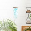 Coastal Capiz Shell Abstract Windchime Blue - Olivia & May - 2 of 4