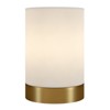 Hudson and Canal 9" Tall Uplight Mini Lamp with Fabric Shade - 4 of 4