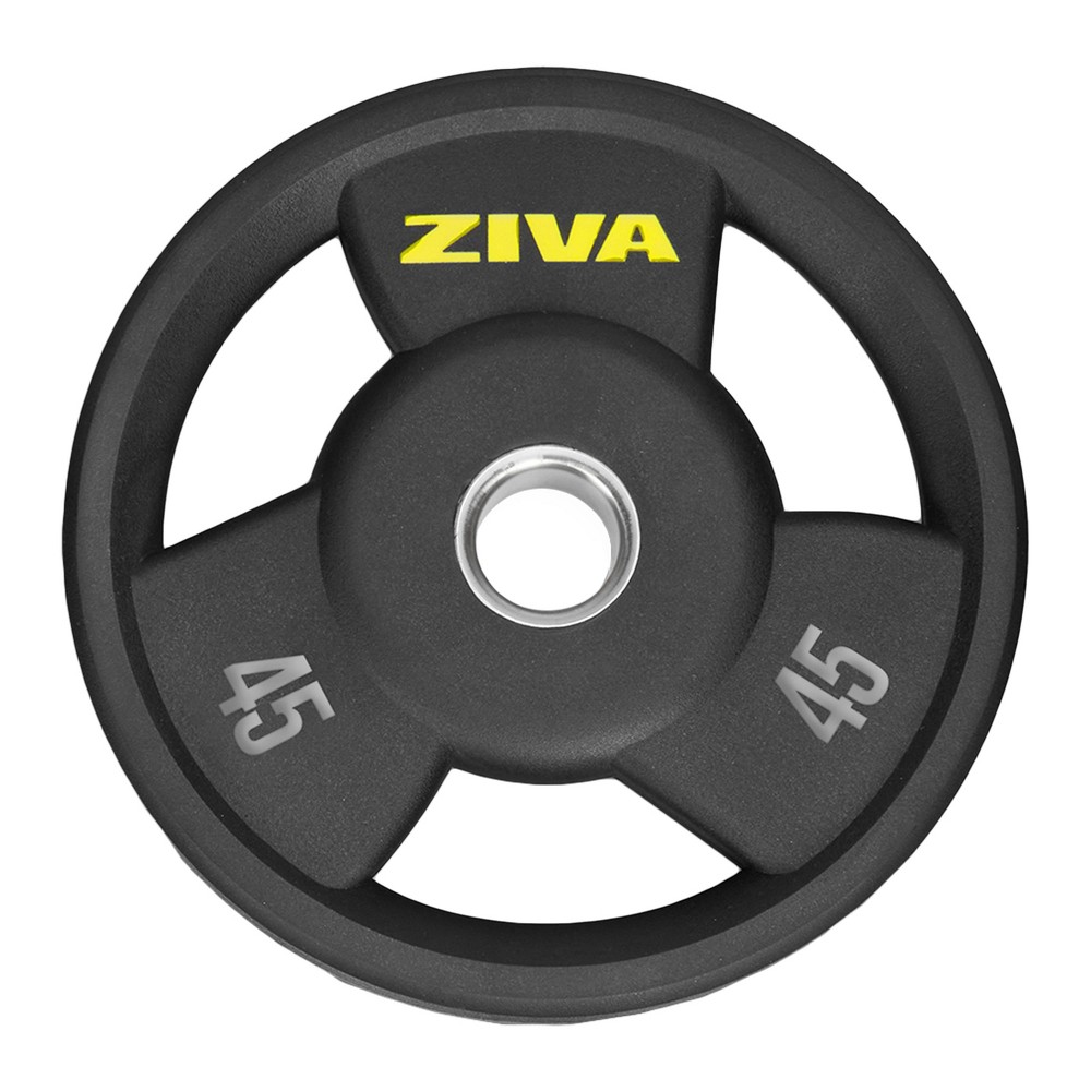 ZIVA RPU Olympic Grip Disc - 45lbs