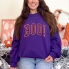 Simply Sage Market Embroidered Boo Arched Sweatshirt - 2 of 4