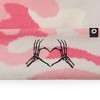 Dalix Heart of Bones Embroidered Beanie Skeleton Warm Winter Knit Hat for Women - 2 of 4