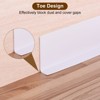 Unique Bargains Self-Adhesive Waterproof Flexible Baseboard Molding Trim for Wall and Floor - 3 of 4