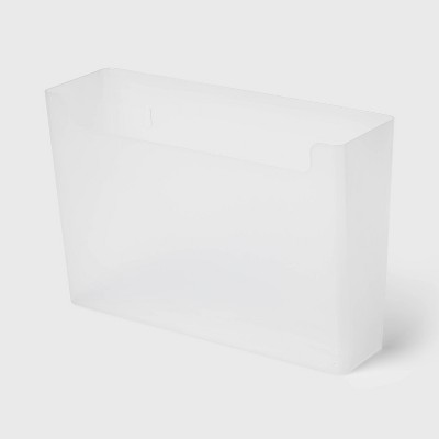 Iris Usa Portable Letter Size File Box With Handle For Hanging