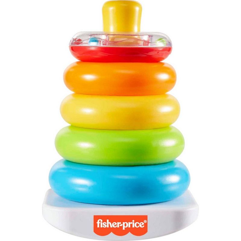 Fisher-Price Rock-a-Stack Sleeve Infant Stacking Toy, 5 of 13