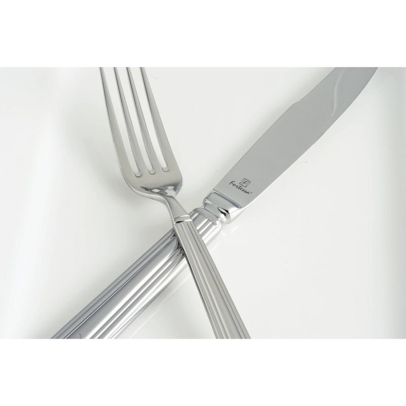 Fortessa Tableware Solutions 20pc Metropolitan Stainless Steel Flatware Set Silver, 4 of 6