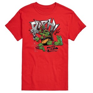 Men's - Teenage Mutant Ninja Turtles - Raphael Going In Loud Short Sleeve Graphic T-Shirt - 1 of 4