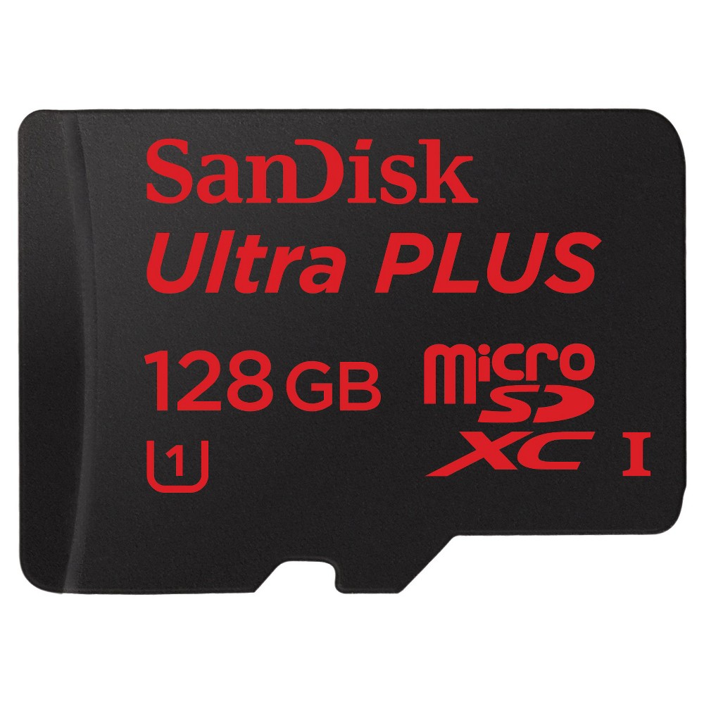 UPC 619659135416 product image for SanDisk Ultra Plus 128GB microSD Memory Card | upcitemdb.com