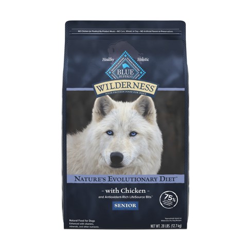 Blue Buffalo Wilderness Senior Dry Dog Food With Chicken Flavor