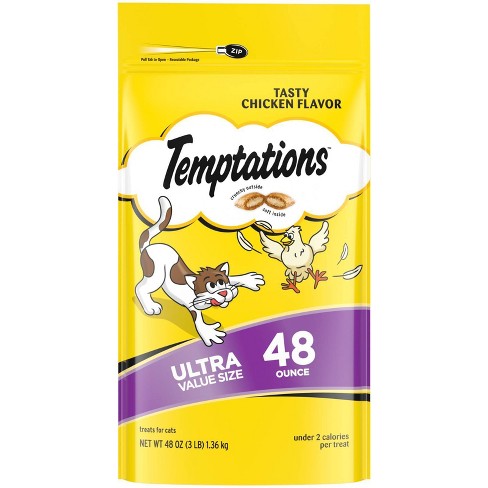 TEMPTATIONS Snacky Penguin Treat Dispensing Cat Toy, 0.42-oz bag