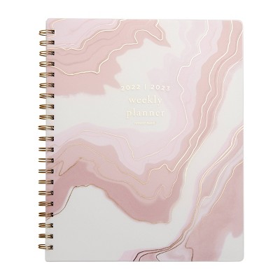 Photo 1 of 2022-23 Academic Planner 9.125x11.25 Weekly Spiral Frosted Blush - russell+hazel