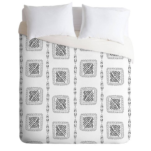 Deny Designs Holli Zollinger Mandala Tile Light King Duvet Set - Multi