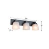 Artcraft Lighting Eastwood 3 - Light Sconce in  Black/Brushed Nickel - 2 of 2