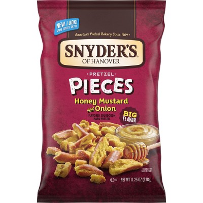 Snyder&#39;s of Hanover Pretzel Pieces Honey Mustard and Onion - 11.25oz