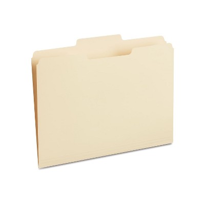 Staples Manila File Folders 3-tab Center Position Letter 100/box ...