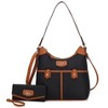 MKF Collection Harper Nylon Shoulder Hobo Bag with Matching Wallet by Mia K - 2 of 4