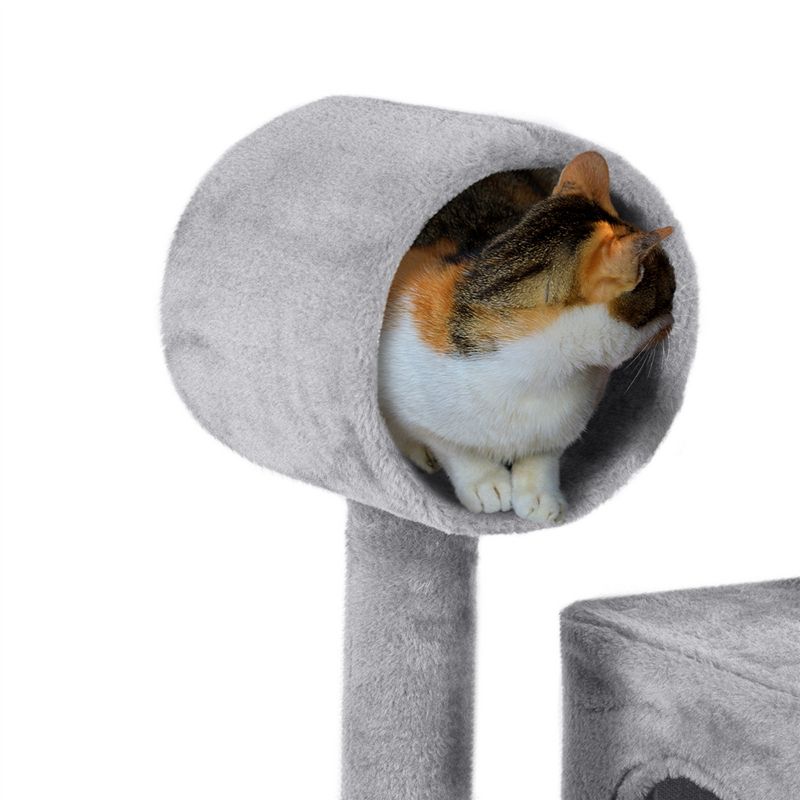 Yaheetech  51"H Cat Tower with Scratching Post for Kittens, 6 of 16
