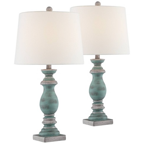 Regency Hill Patsy Country Cottage Table Lamps 26 1/2