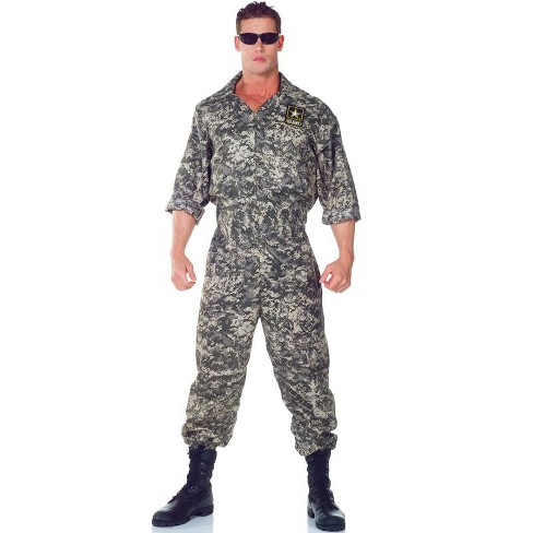 United States Army Army Jumpsuit Plus Size Costume, 2x-large ...